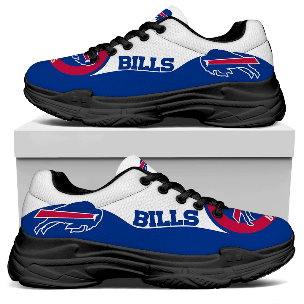 Men's Buffalo Bills Edition Chunky Sneakers With Line 001